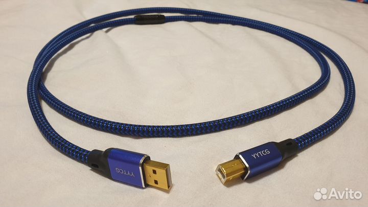 USB кабель A-B для цап класса Hi-Fi