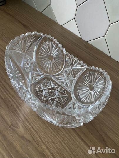 Ваза хрустальная СССР
