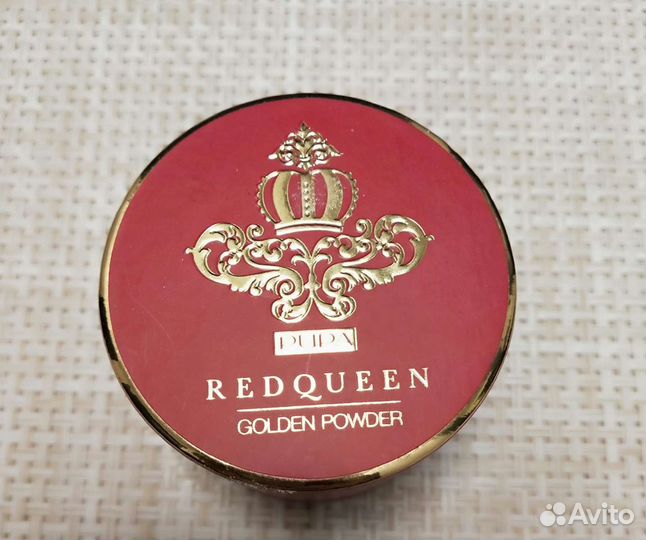 Pupa Red Queen Golden Powder рассыпчатая пудра