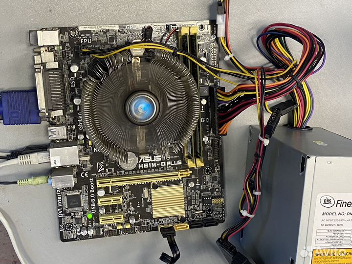 Материнская плата с процессором I3 4130