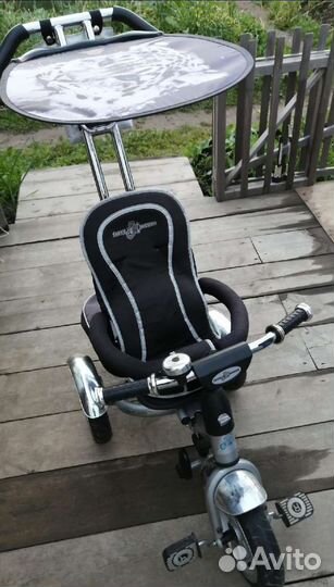 Детский велосипед с ручкой jaguar