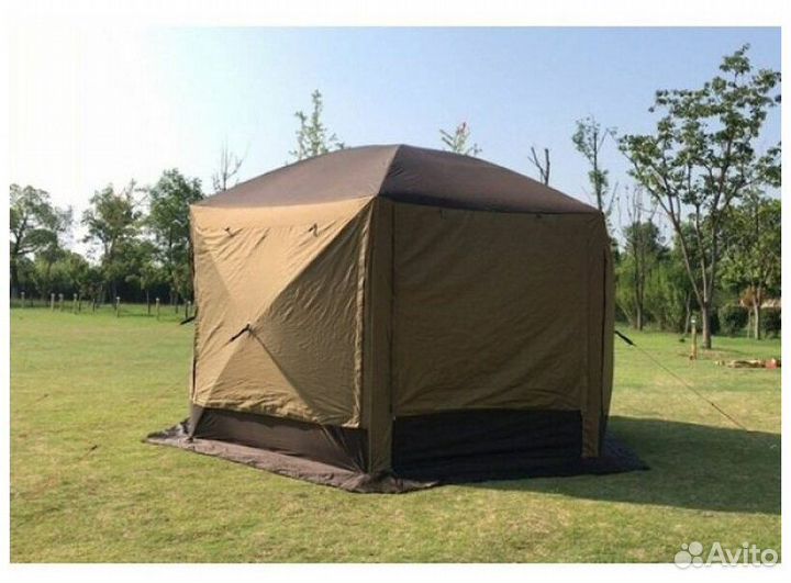 Шатер-полуавтомат + пол 365*320*225см арт. 6601
