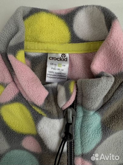 Флисовая кофта crockid 86