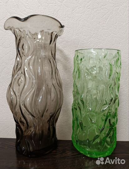 Вазы салатники стекло