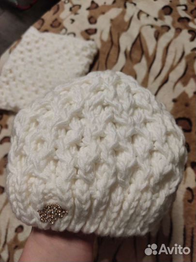 Шапка и шарф-хомут