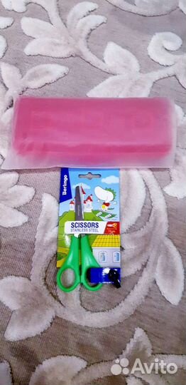 Пенал школьный+ножницы детские