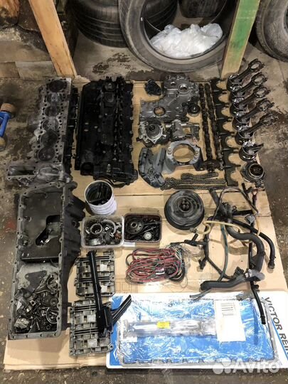 Запчасти на двигатель М57D30 BMW e60