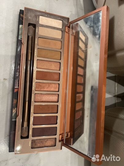 Палитра теней, пигменты