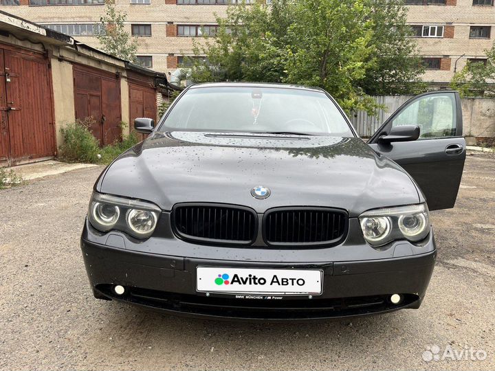 BMW 7 серия 3.0 AT, 2004, битый, 565 701 км