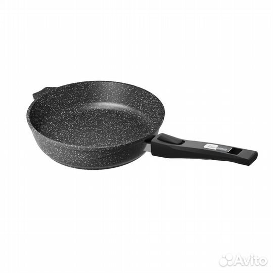 Сковорода Мечта гранит 26 см с крышкой