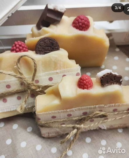 Натуральное мыло ручной работы, мыло с 