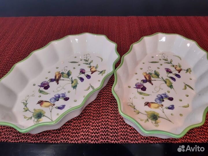 Посуда Зеленый сад 16 предметов Фарфор