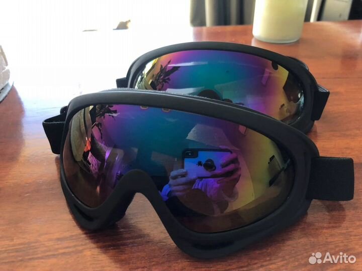 Горнолыжные, лыжные очки Новые 3 цвета