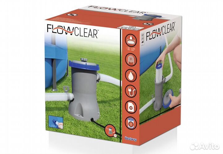 Фильтрующий картриджный насос Bestway 58383