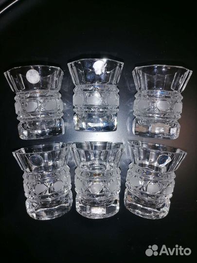 Рюмки стопки хрустальные СССР