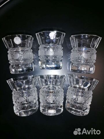 Рюмки стопки хрустальные СССР