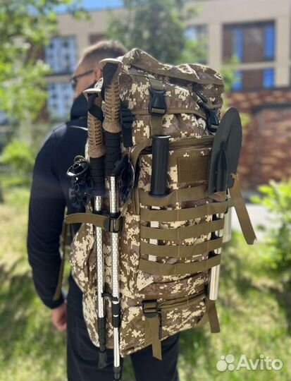 Тактический рюкзак 80 литров Армейский Оптом