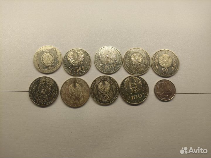 Юбилейные монеты Приднестровья и Казахстана