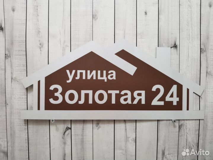 Стильные таблички для дома и бизнеса