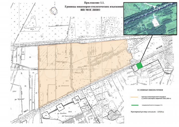 Участок 100 сот. (ИЖС)