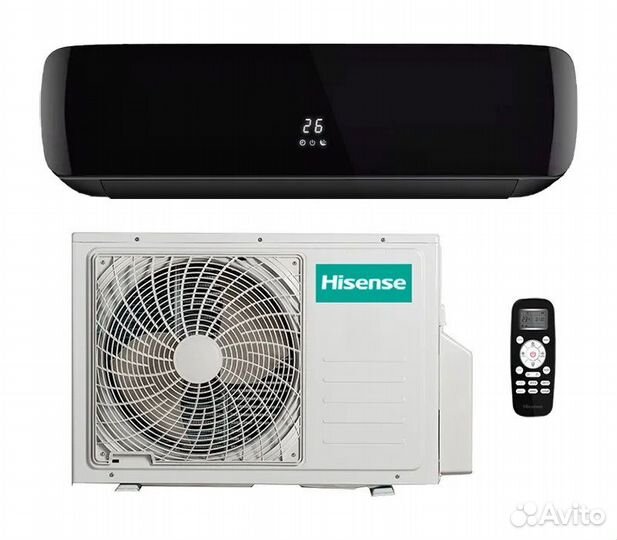 Сплит системы Hisense Black Crystal classic