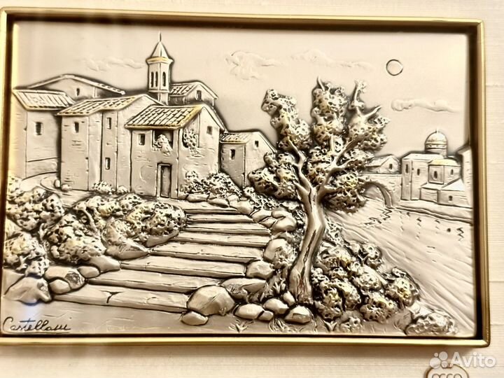 Картина из серебра Acca Италия