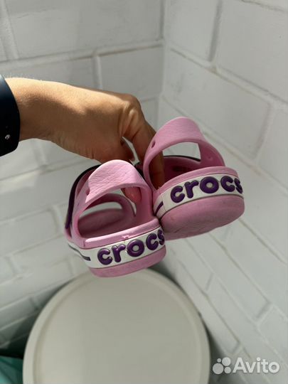 Сандалии детские crocs 34-35 и кроссовки 36