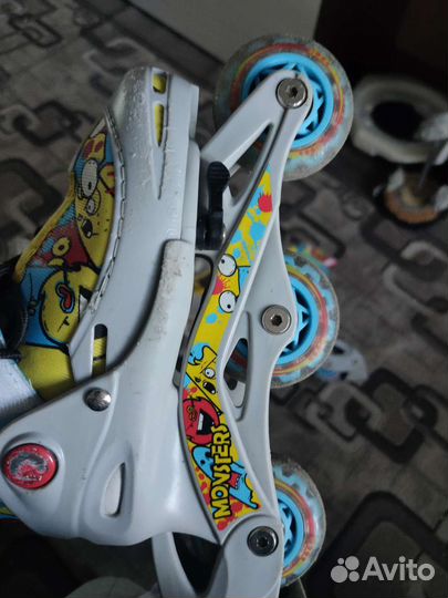 Роликовые коньки раздвижные26-29