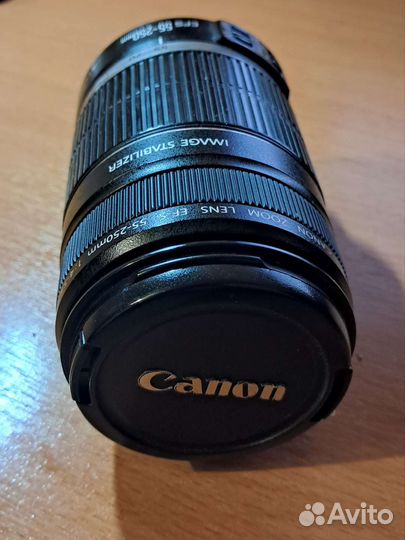 Объектив canon ef s 55 250mm