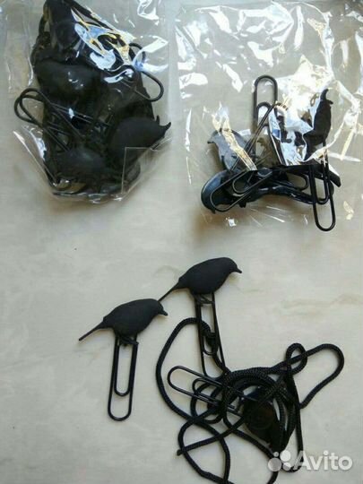 Гирлянда из птиц Хэллоуин декорации