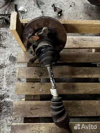 Привод передний левый кулак диск Lacetti 1.6