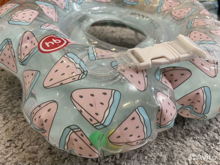 Happy baby круг для малышей на шею для купания