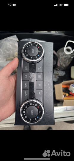 Mercedes W204 блок климата