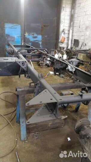 Рама Урал под двс Камаз 740