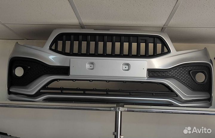 Бампер передний Веста Quasar