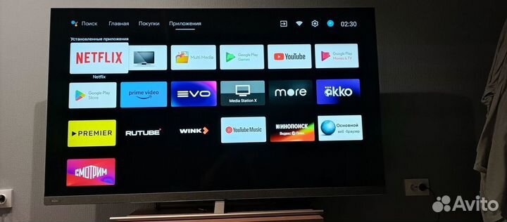 Телевизор SMART tv бу 65 дюймов