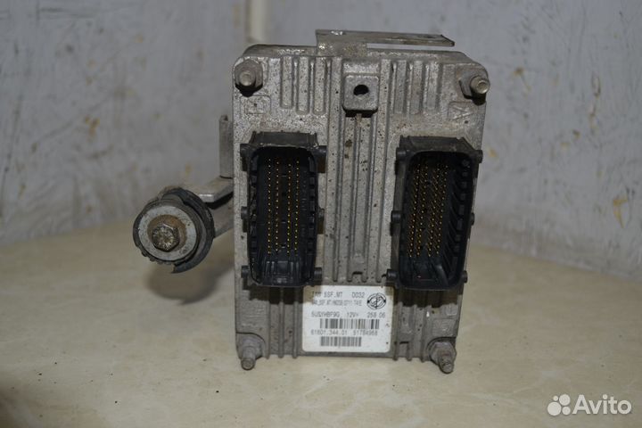 Блок управления двигателем (эбу) fiat Albea
