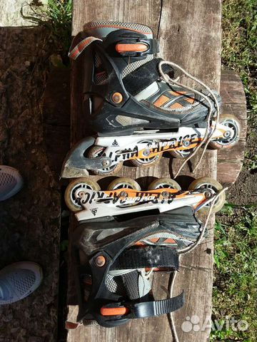 Коньки роликовые раздвижные
