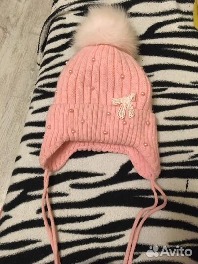 Шапка для девочки 1-3