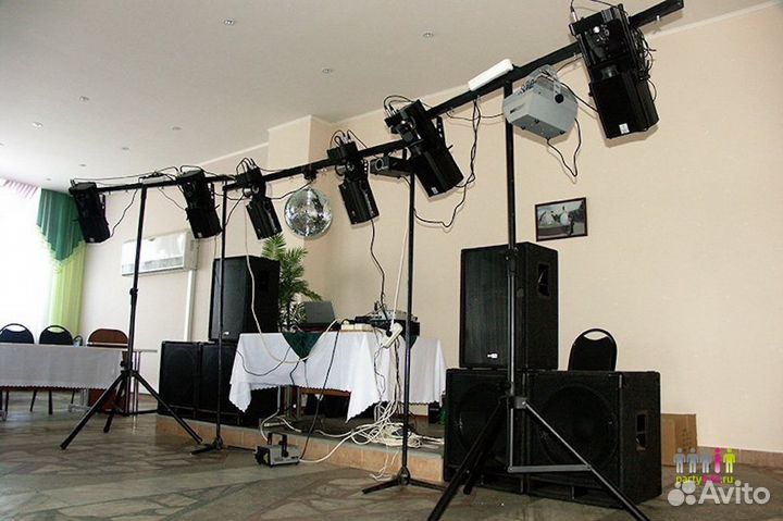 Ведущий,dj.Аренда звука, света на мероприятия