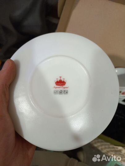 Чайный сервиз imperial crystal