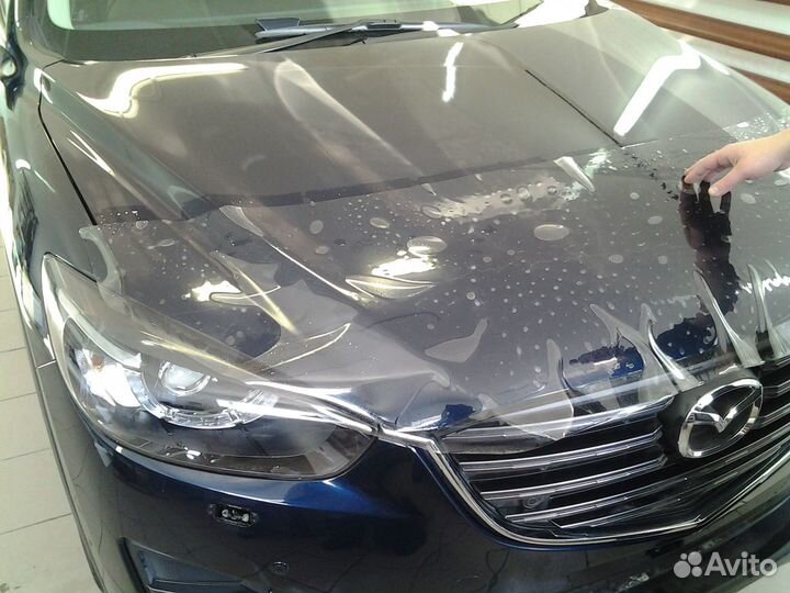 Полиуретановая гибридная плёнка антигравийная