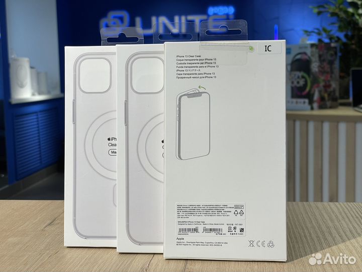 Чехол Clear Case MagSafe iPhone 12 13 Pro