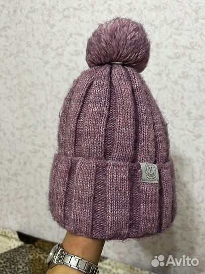 Шапка и снуд для девочки 6-8 лет(зима)