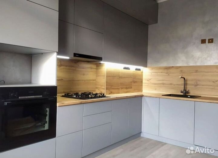 Современная кухня на заказ мдф фасады