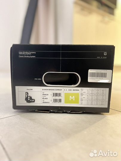 Крепление для сноуборда Union Falcor 2022