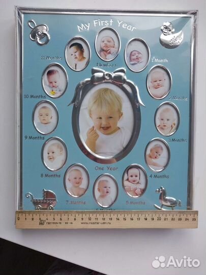 Фоторамка первый год жизни