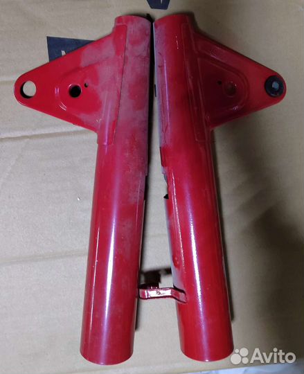 Кронштейн фары кожух вилки мото Минск