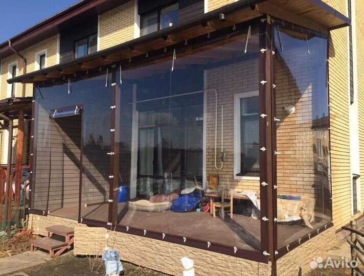 Мягкие окна морозостойкие