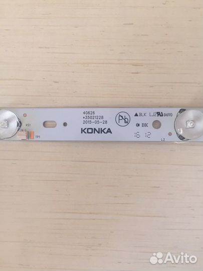 Планки led подсветки телевизора toshiba